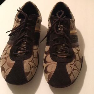 Coach sneakers - like new!